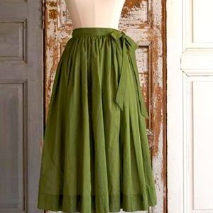 Ele Story Mistletoe Crispy Cotton Skirt